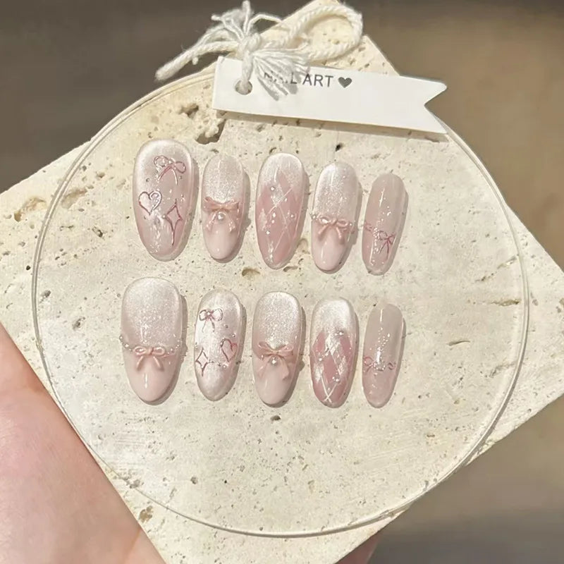 French tip Press on Nails