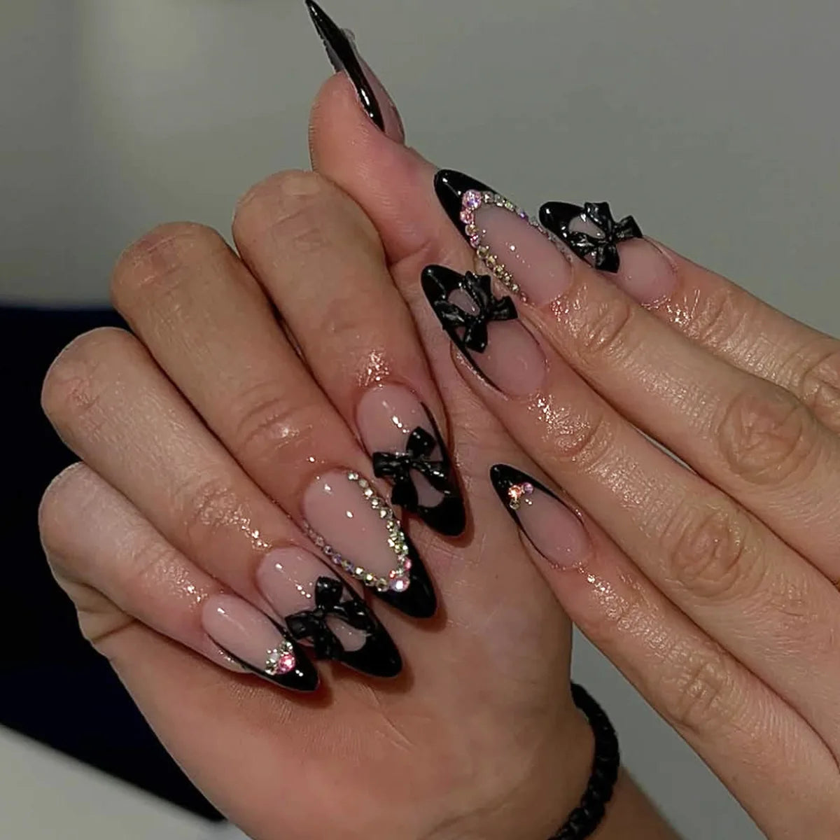 French tip Press on Nails