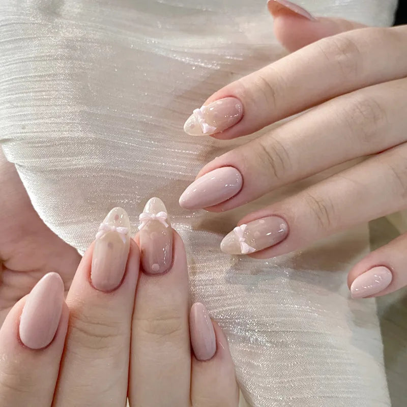 French tip Press on Nails