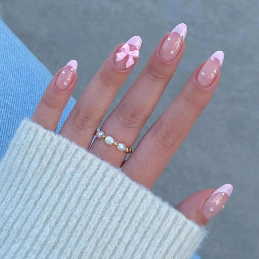 French tip Press on Nails
