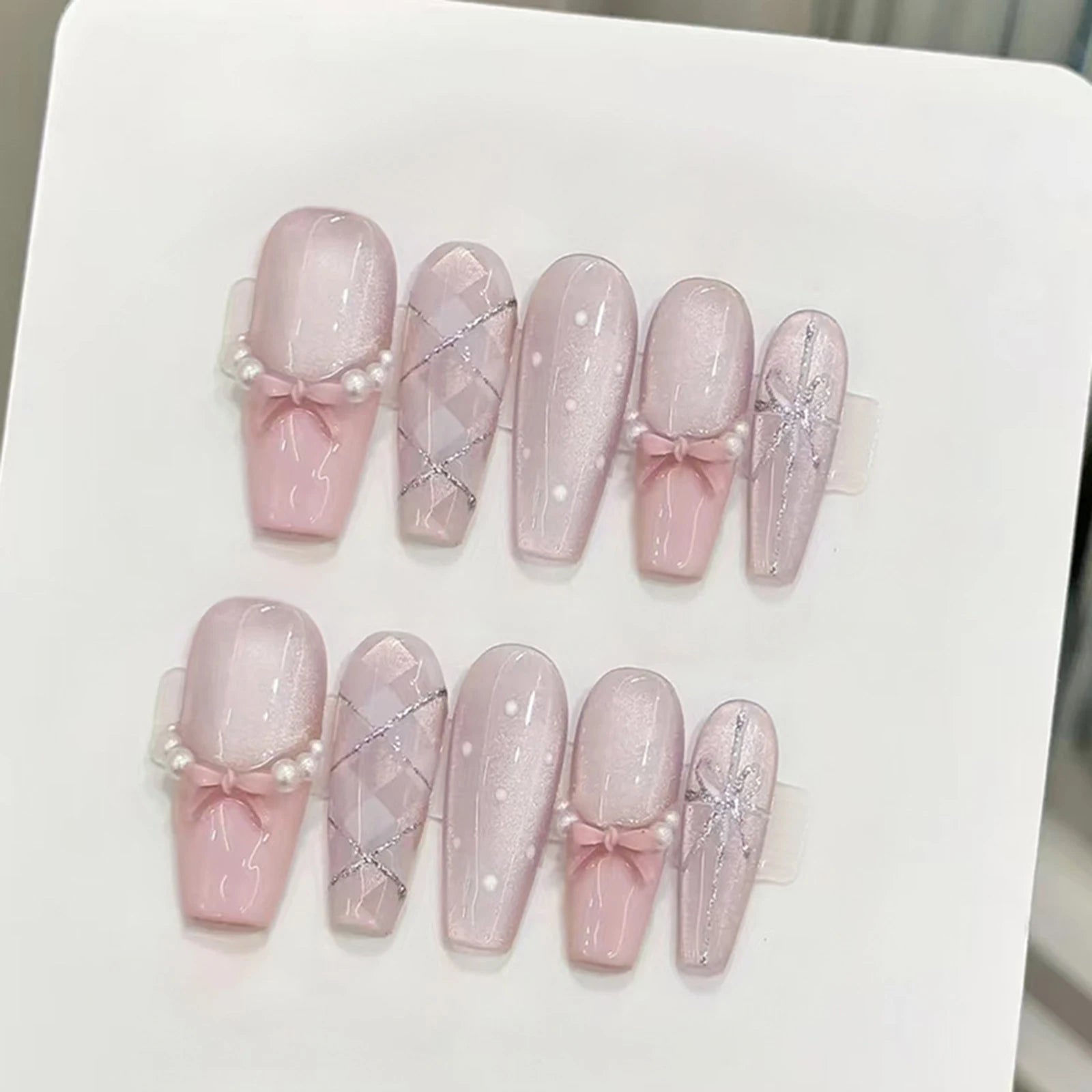 French tip Press on Nails