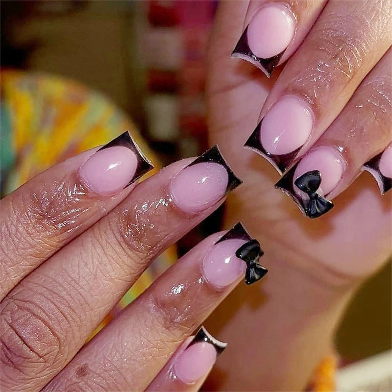 French tip Press on Nails