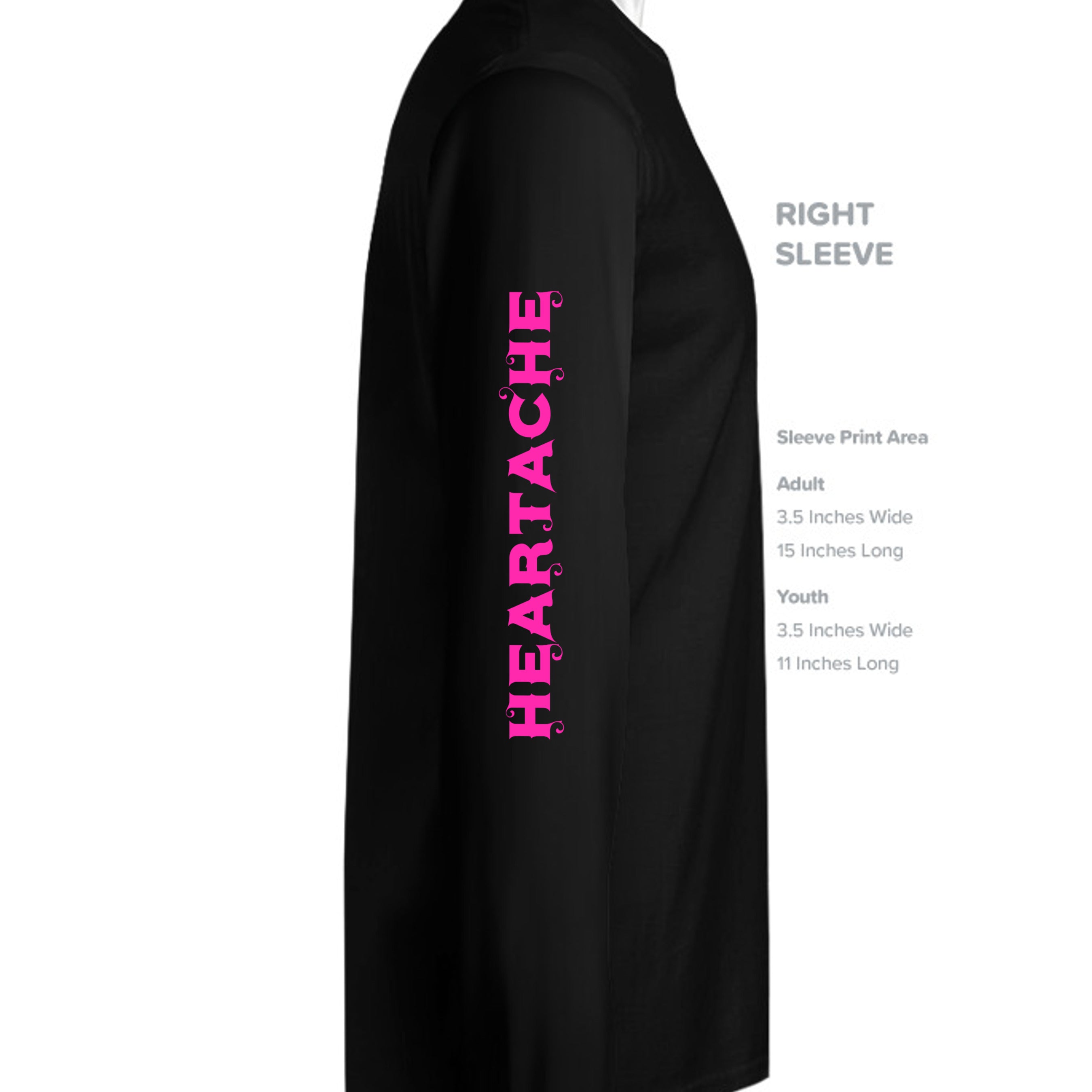 Solid Black Blend - 1501BE - SLEEVE_RIGHT